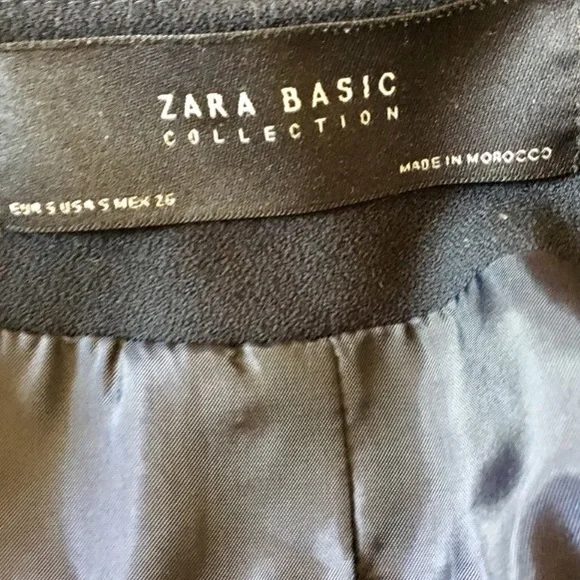 ZARA COAT CLASSY AND GORGEOUS Navy - Picture 7 of 7